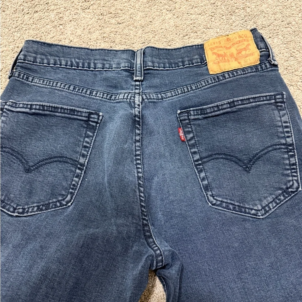 Levi’s Dark Blue Men's Straight Jeans - Picture 6 of 6